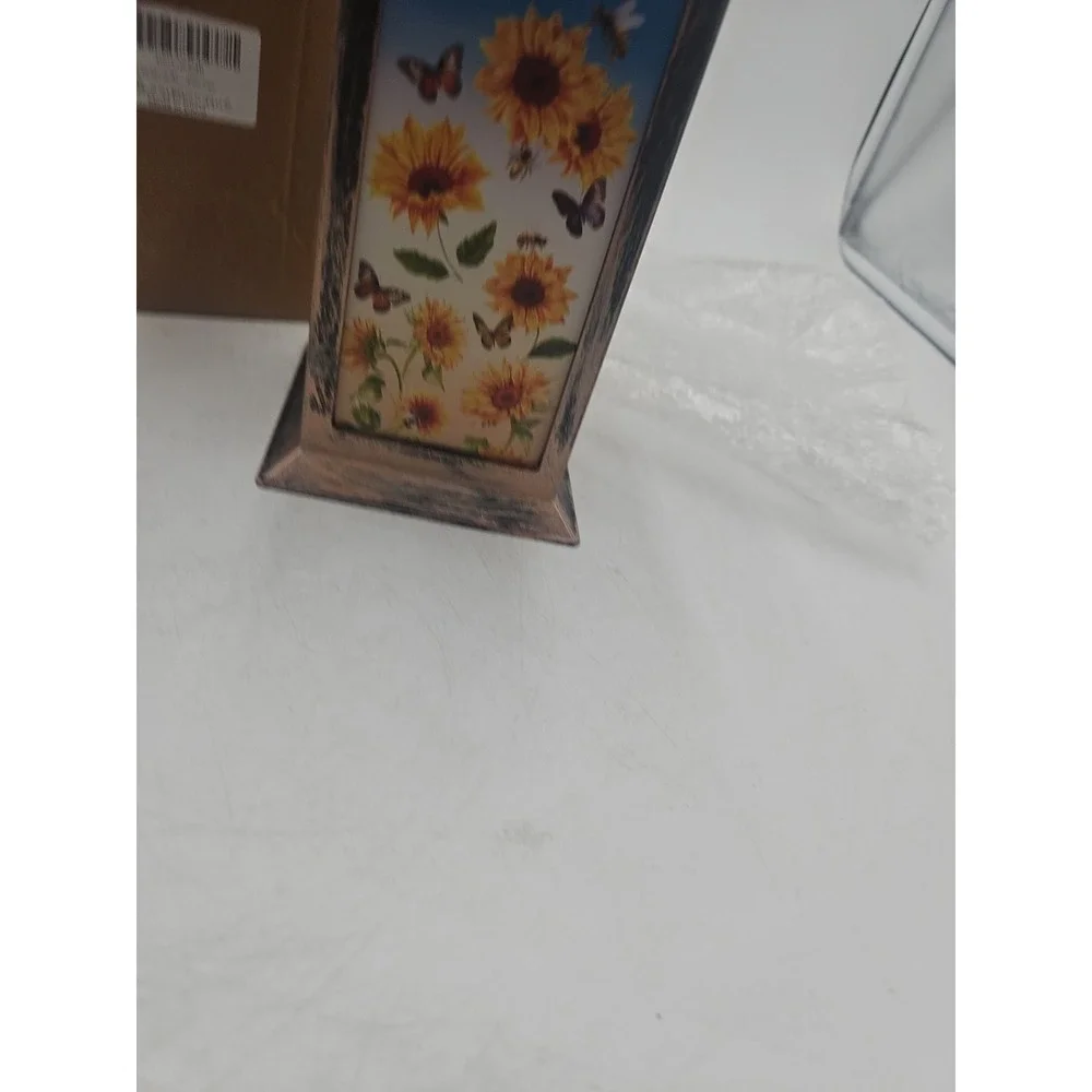 Sunflower Solar Lanterns Outdoor Waterproof Hanging Solar Lights New